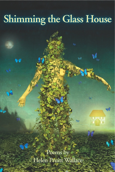 cover of shimming the glass house by helen pruitt wallace